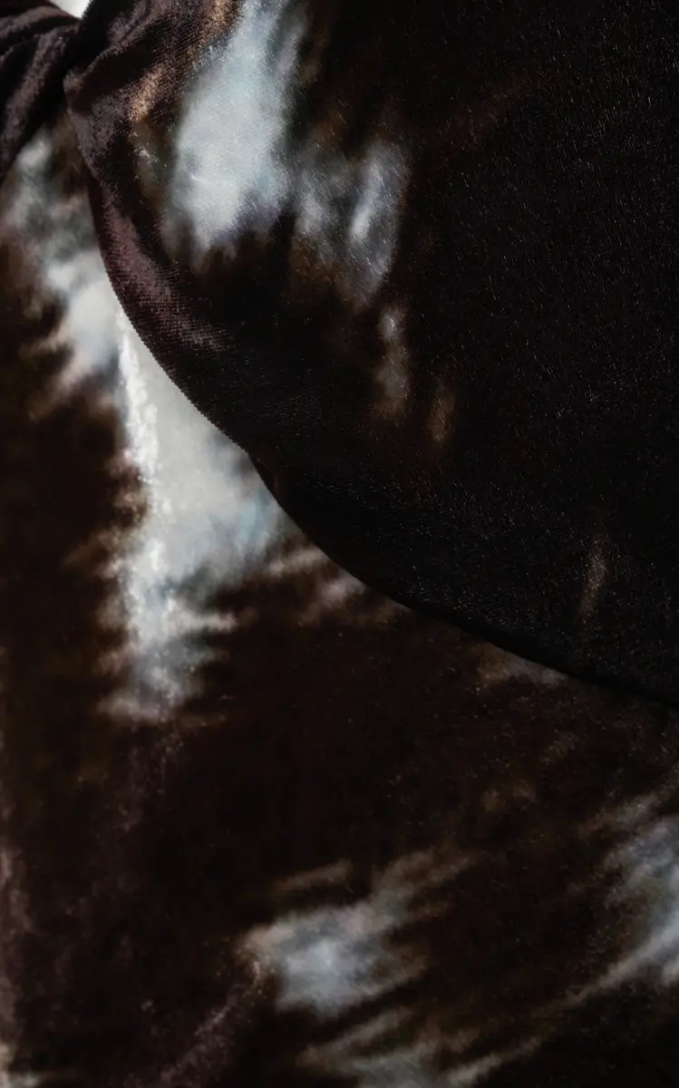 Dries Van Noten Duska Cow-Printed Silk-Velvet Midi Dress | Thumbnail 3