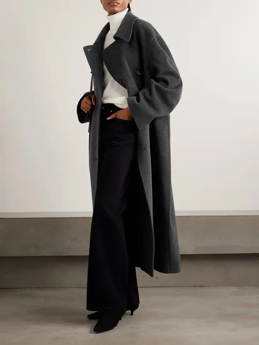 TOTEME Shield Oversized Double-breasted Wool-blend Coat | Thumbnail 2 TOTEME Shield Oversized Double-breasted Wool-blend Coat | Thumbnail 2