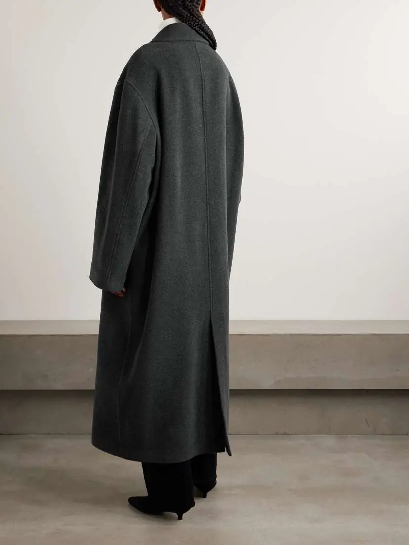 TOTEME Shield Oversized Double-breasted Wool-blend Coat | Thumbnail 4 TOTEME Shield Oversized Double-breasted Wool-blend Coat | Thumbnail 4
