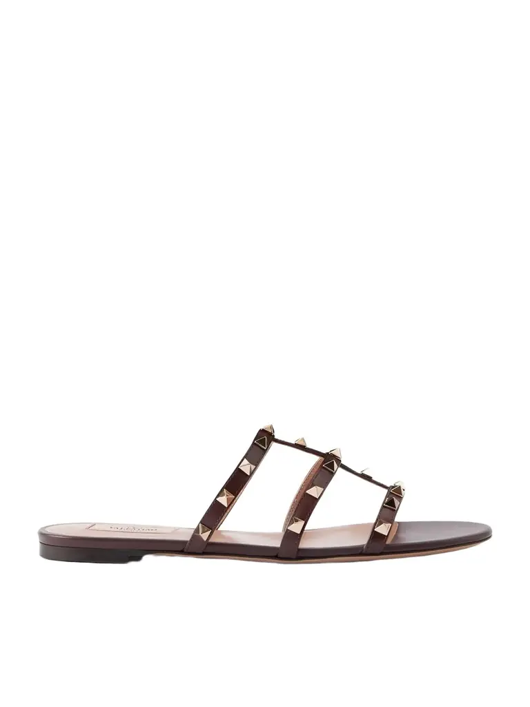 Valentino Garavani Rockstud Leather Sandals | Image 1 Valentino Garavani Rockstud Leather Sandals | Image 1