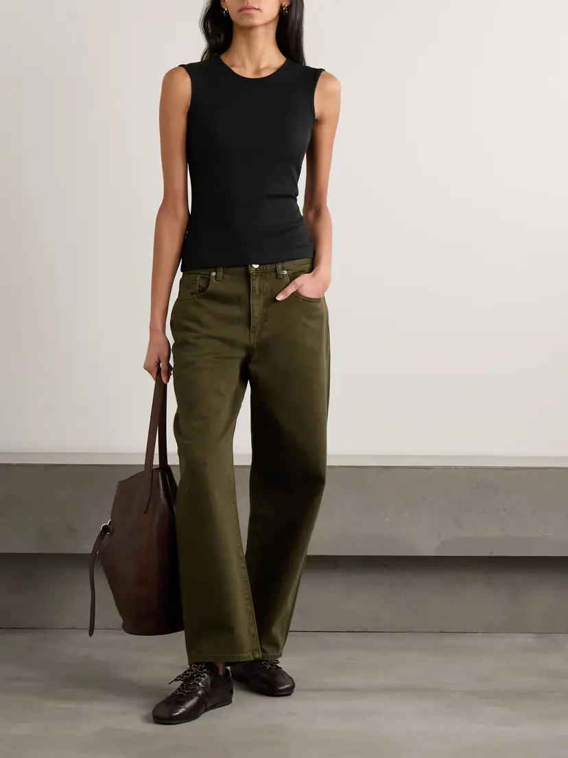 CDLP Ribbed Tencel™ Lyocell-blend Jersey Tank | Thumbnail 2 CDLP Ribbed Tencel™ Lyocell-blend Jersey Tank | Thumbnail 2