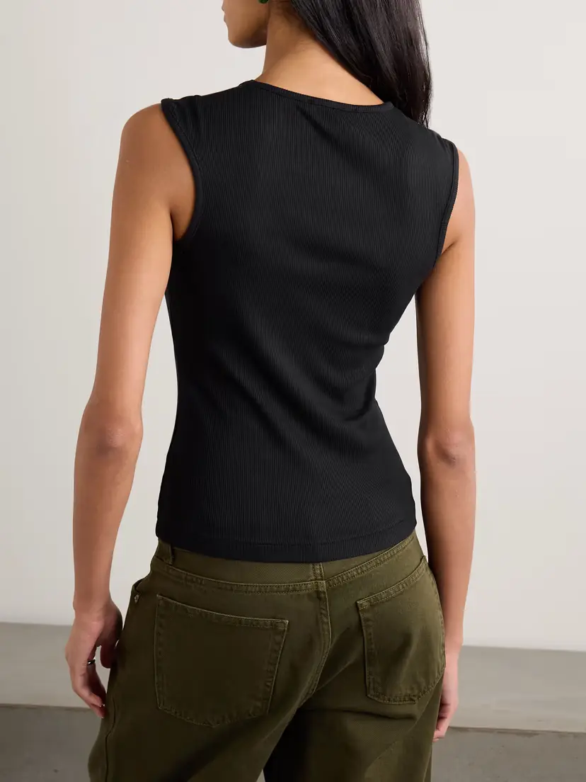 CDLP Ribbed Tencel™ Lyocell-blend Jersey Tank | Thumbnail 3 CDLP Ribbed Tencel™ Lyocell-blend Jersey Tank | Thumbnail 3