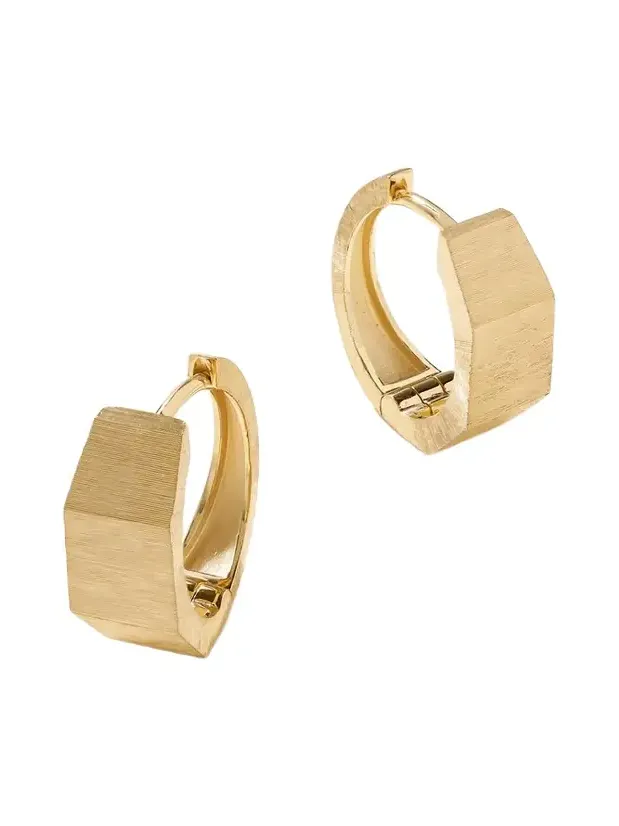 Ecrou Large 18-karat Gold Hoop Earrings