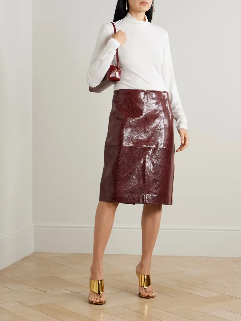 Stella McCartney Crepe De Chine Turtleneck Bodysuit | Thumbnail 2 Stella McCartney Crepe De Chine Turtleneck Bodysuit | Thumbnail 2