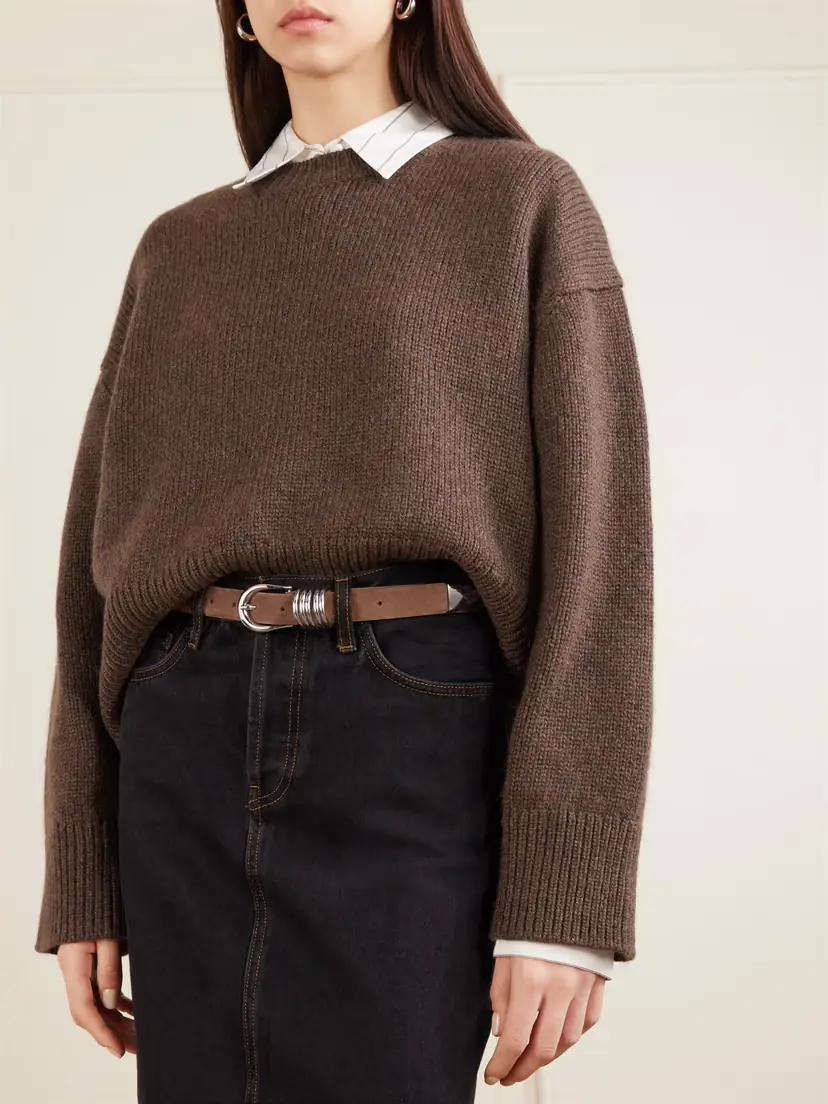 Déhanche Hollyhock Suede Waist Belt | Thumbnail 2 Déhanche Hollyhock Suede Waist Belt | Thumbnail 2