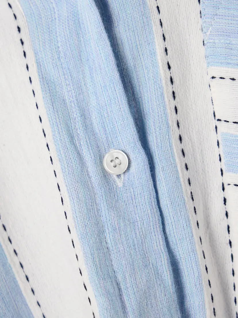 Lemlem Mariam Striped Cotton-blend Shirt | Thumbnail 4 Lemlem Mariam Striped Cotton-blend Shirt | Thumbnail 4