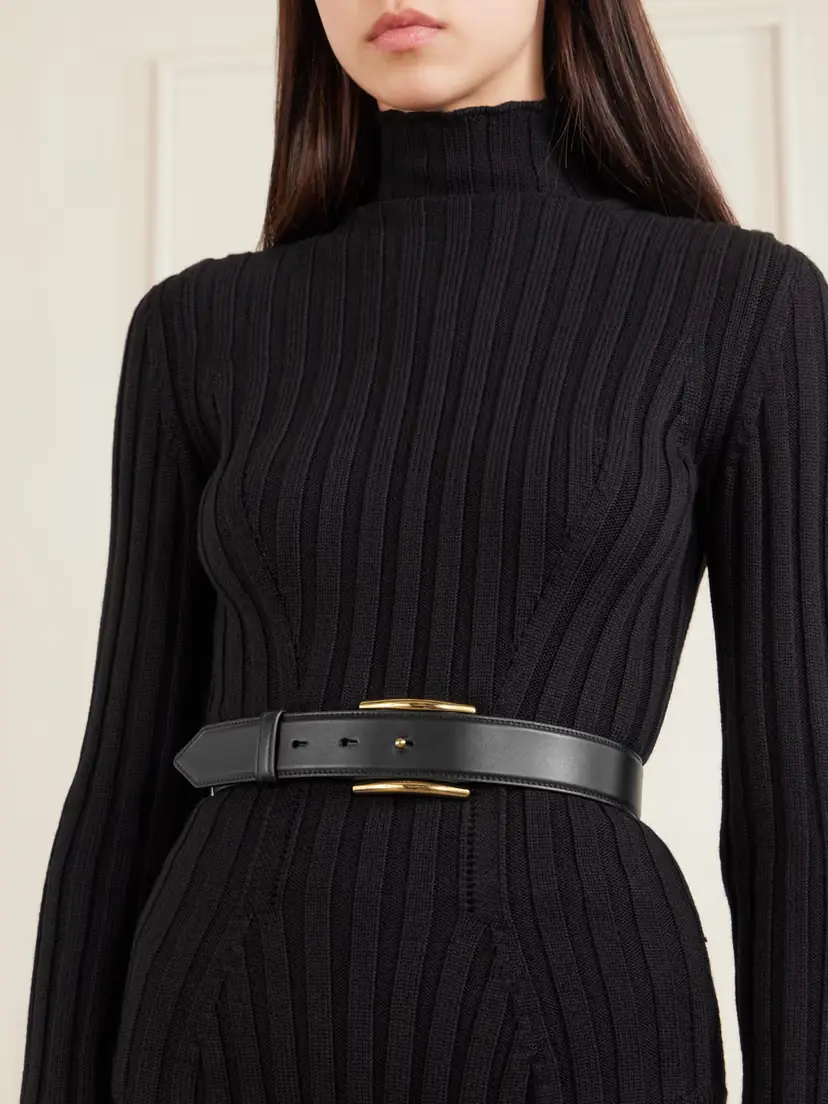 Alaïa Embellished Leather Waist Belt | Thumbnail 2