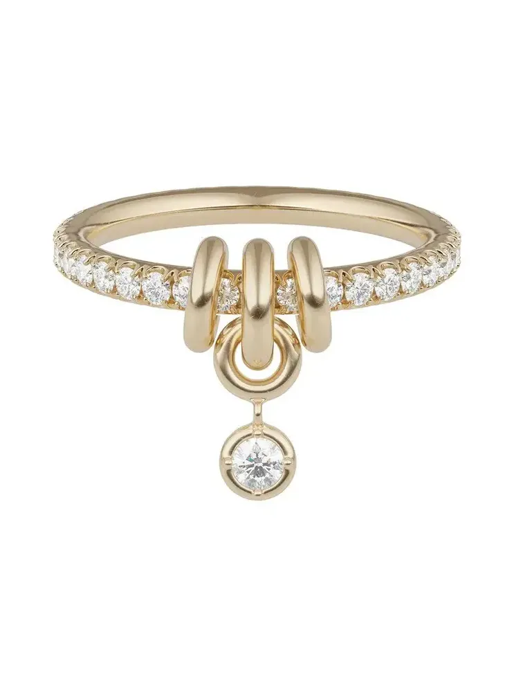 Diamond Pave Pia YG Ring Diamond Pave Pia YG Ring