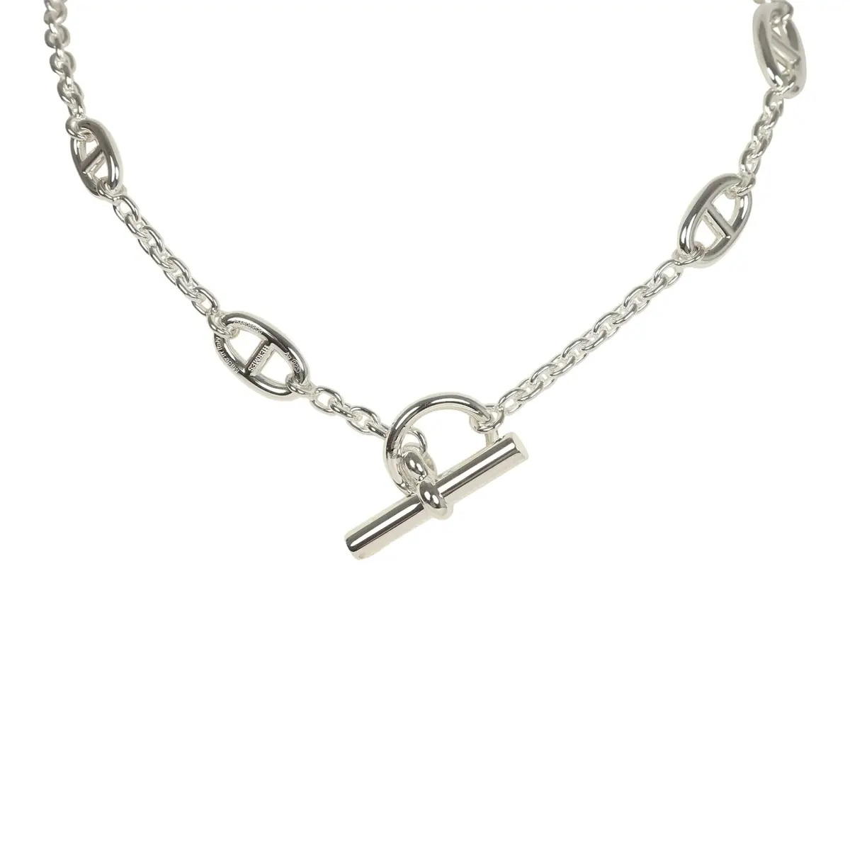 HERMÈS Hermes Farandole Rope Necklace 160cm Sterling Silver Hardware | Thumbnail 4 HERMÈS Hermes Farandole Rope Necklace 160cm Sterling Silver Hardware | Thumbnail 4