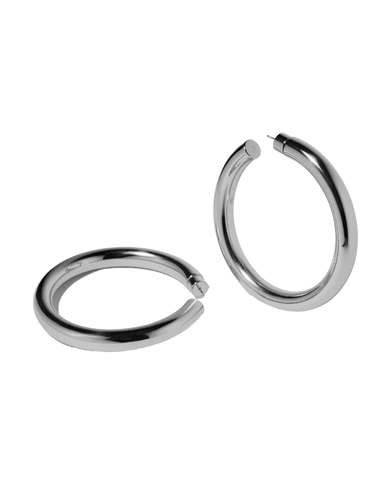 Jennifer Fisher 2 Jamma Hoops Silver Jennifer Fisher 2 Jamma Hoops Silver