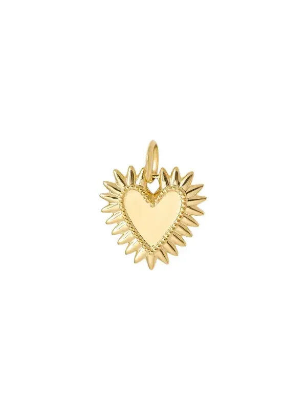 Jennifer Fisher Small Fierce Heart in 18K Yellow Gold
