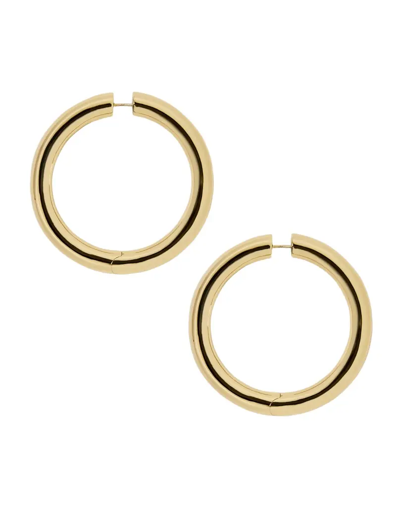 Jennifer Fisher 1.5 Samira Hinged Baby Hoops Jennifer Fisher 1.5 Samira Hinged Baby Hoops