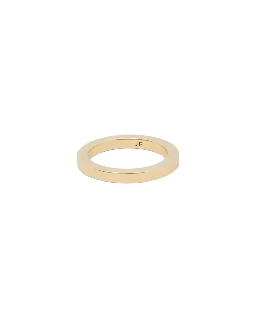 Jennifer Fisher 3mm Square Ring in 18k Yellow Gold 5 Jennifer Fisher 3mm Square Ring in 18k Yellow Gold 5