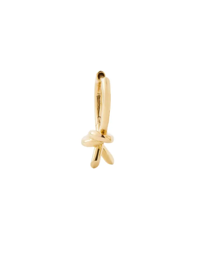 Jennifer Fisher Knot Huggie Single Left Ear Jennifer Fisher Knot Huggie Single Left Ear