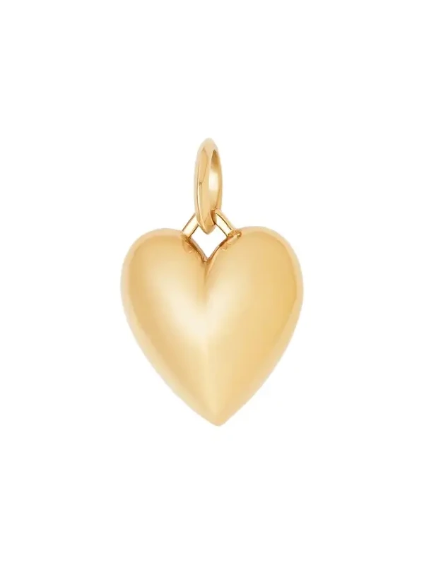 Jennifer Fisher Medium Puffy Heart 18K Yellow Gold