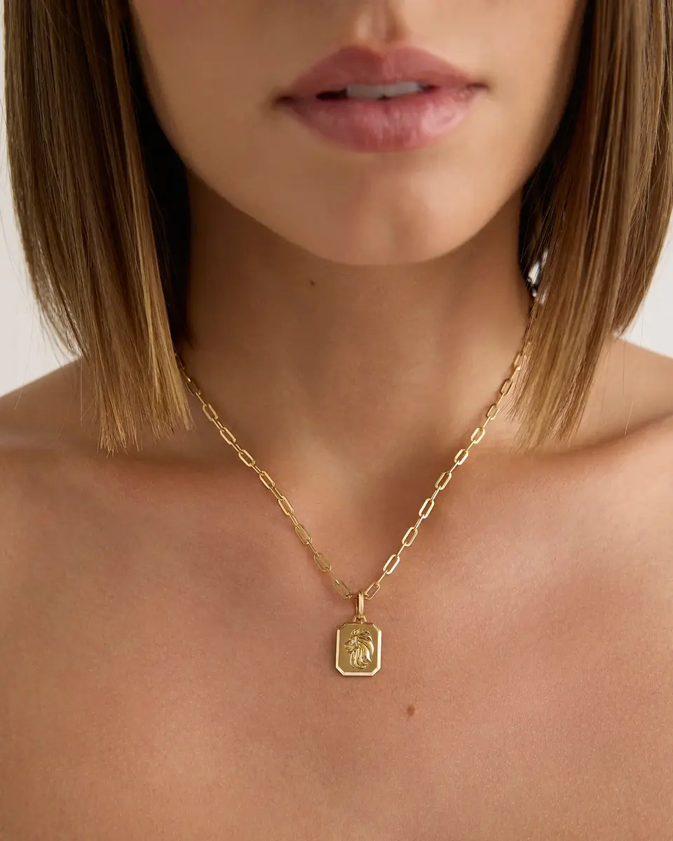 Jennifer Fisher Jennifer Fisher Zodiac Charm with Diamond in 18K Yellow Gold Scorpio | Thumbnail 2 Jennifer Fisher Jennifer Fisher Zodiac Charm with Diamond in 18K Yellow Gold Scorpio | Thumbnail 2