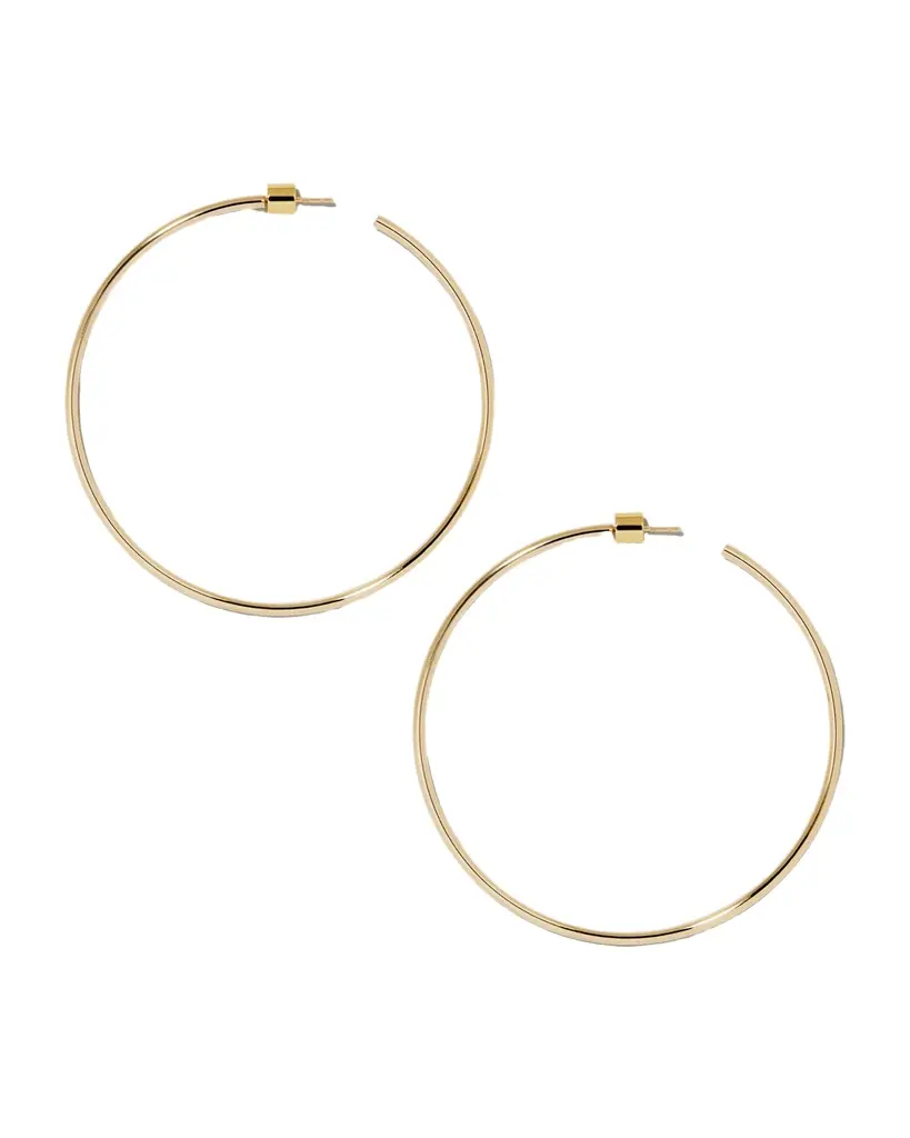 Jennifer Fisher 2.5 Thread Hoops Yellow Jennifer Fisher 2.5 Thread Hoops Yellow