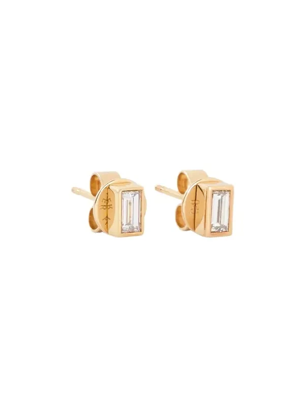 Jennifer Fisher Baguette Diamond Stud Earring in 18K Yellow Gold 18K Yellow Gold Jennifer Fisher Baguette Diamond Stud Earring in 18K Yellow Gold 18K Yellow Gold