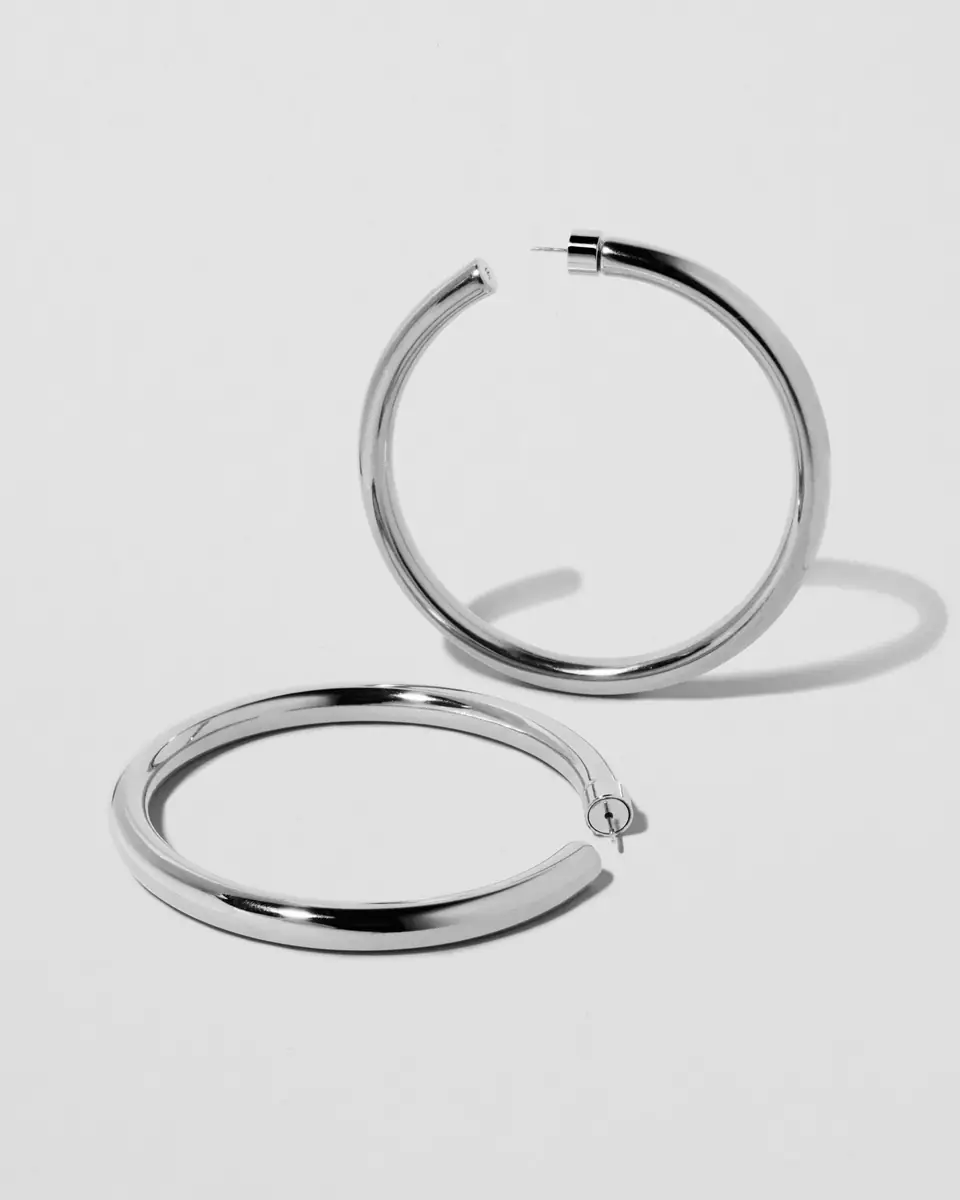 Jennifer Fisher Jennifer Fisher 2.5 Samira Hoops Yellow | Thumbnail 2 Jennifer Fisher Jennifer Fisher 2.5 Samira Hoops Yellow | Thumbnail 2