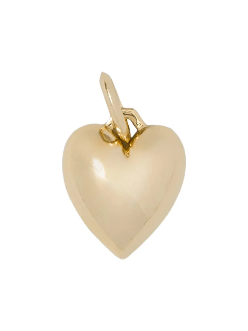 Small Puffy Heart 18K Yellow Gold