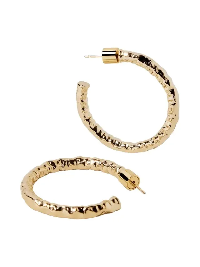 Jennifer Fisher 1 Hailey Mini Hoops Yellow Gold Jennifer Fisher 1 Hailey Mini Hoops Yellow Gold
