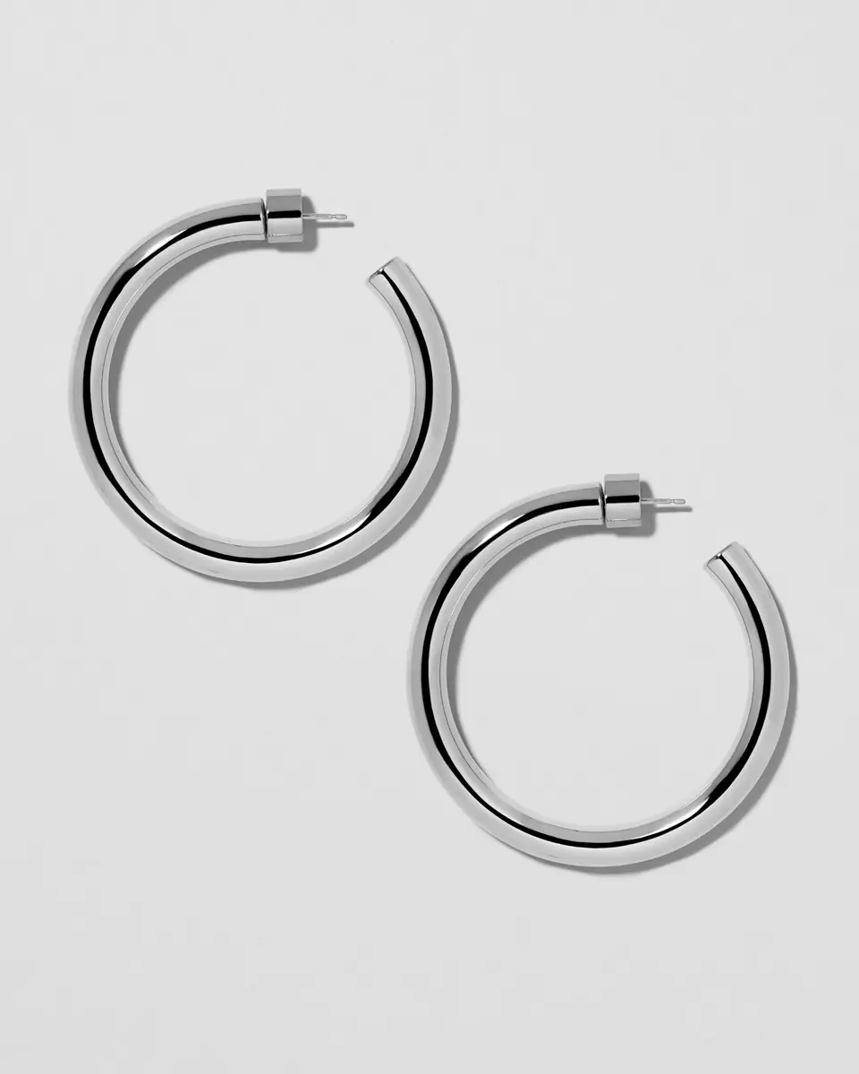Jennifer Fisher Jennifer Fisher 1.5 Natasha Baby Hoops | Thumbnail 2