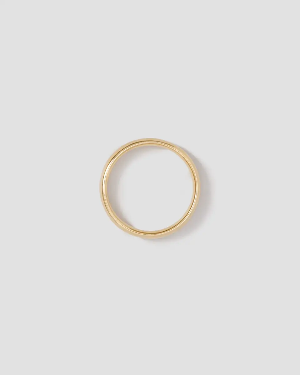 Jennifer Fisher Jennifer Fisher 4mm Wedding Band in 18K Yellow Gold 7 | Thumbnail 2