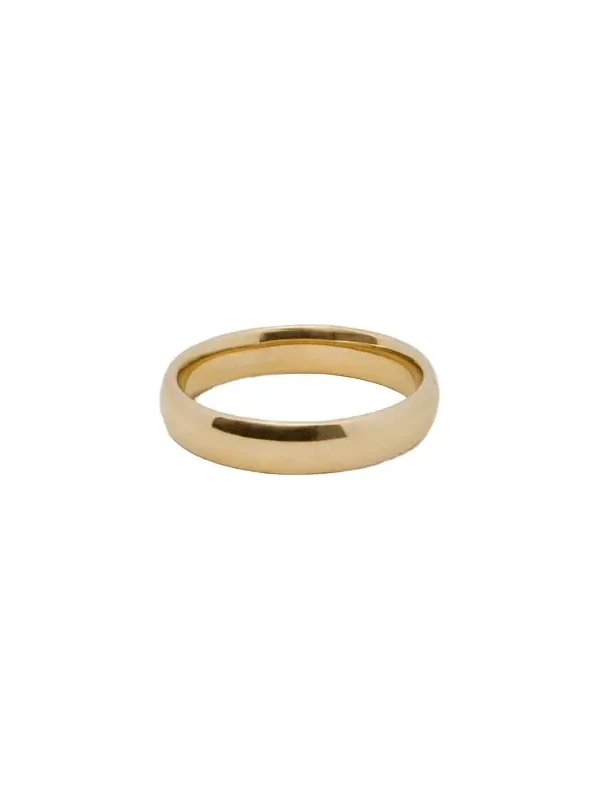 Jennifer Fisher Jennifer Fisher 4mm Wedding Band in 18K Yellow Gold 6