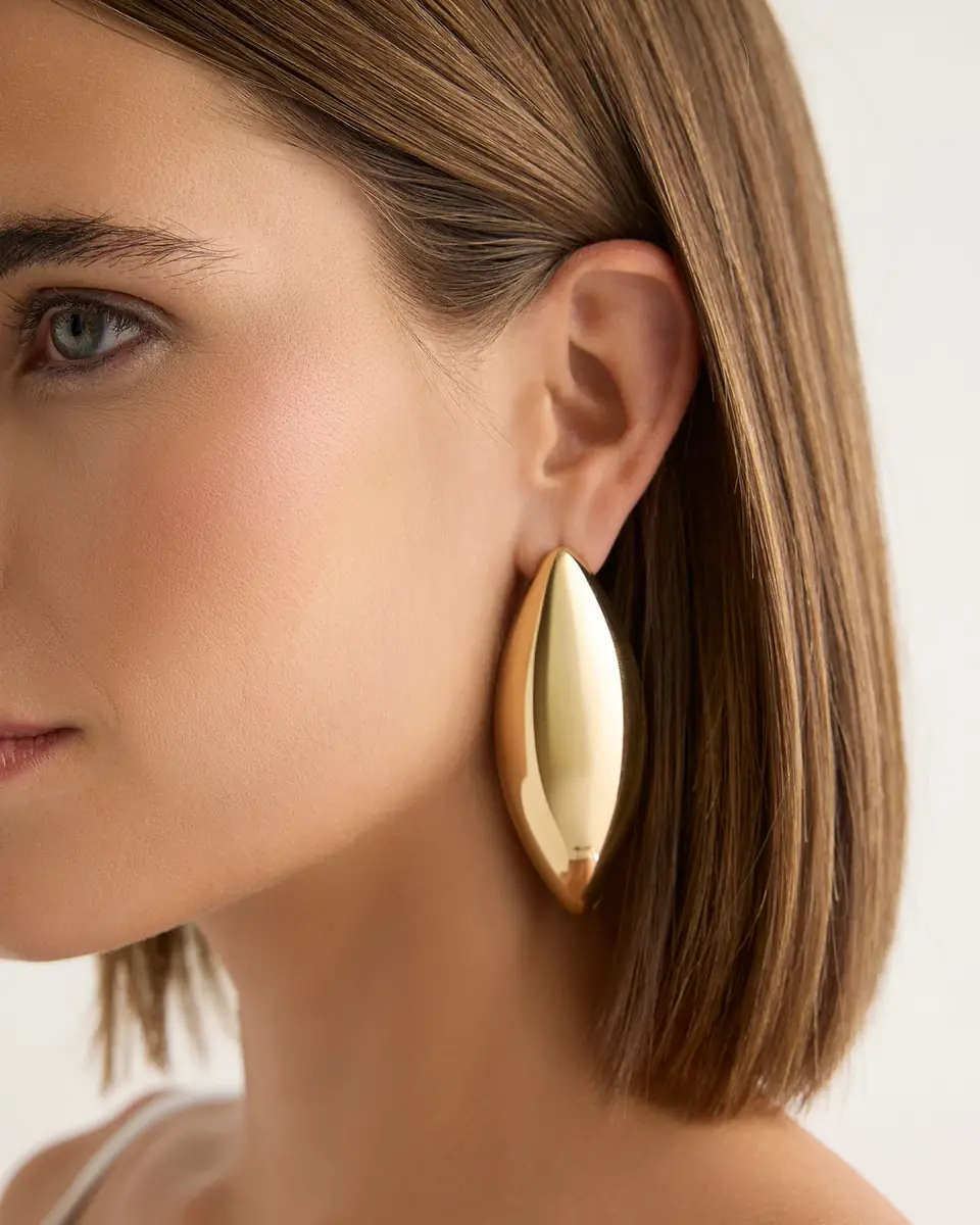 Jennifer Fisher Jennifer Fisher Puffy Dagger Earrings Yellow | Thumbnail 2 Jennifer Fisher Jennifer Fisher Puffy Dagger Earrings Yellow | Thumbnail 2