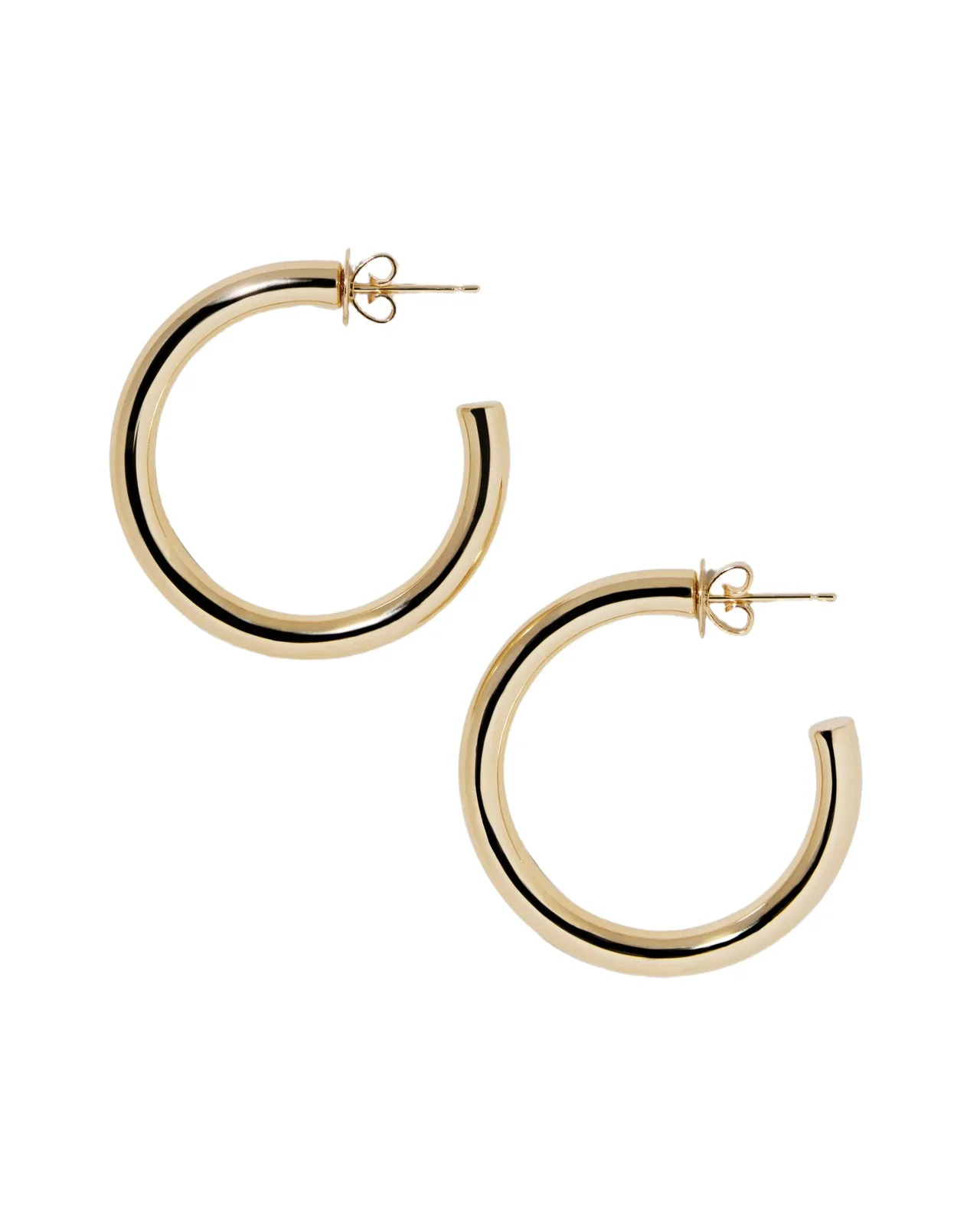 Jennifer Fisher 1 Mini Lilly Hoops in 14K Yellow Gold Jennifer Fisher 1 Mini Lilly Hoops in 14K Yellow Gold