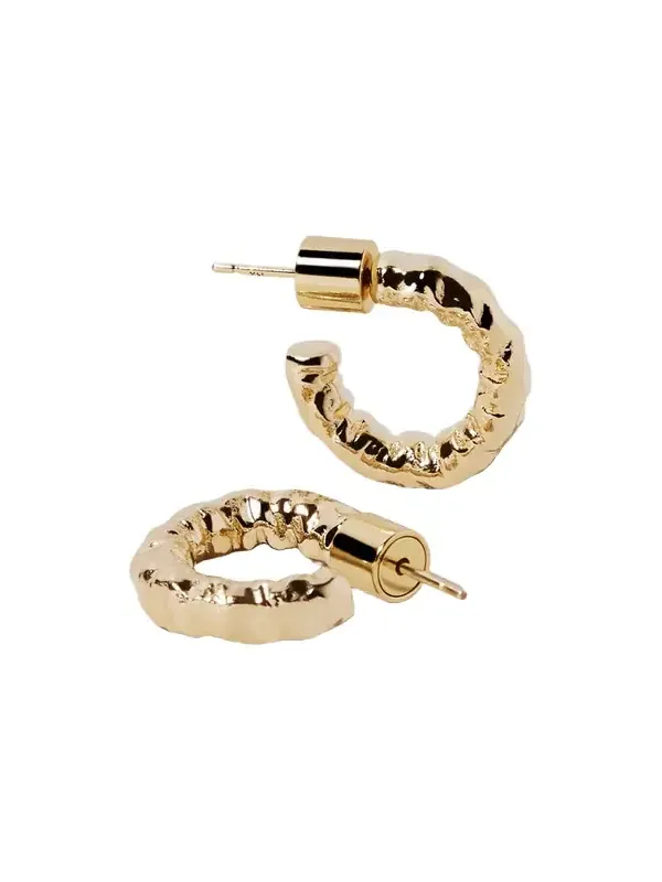 Jennifer Fisher Hailey Micro Huggies Yellow Gold Jennifer Fisher Hailey Micro Huggies Yellow Gold