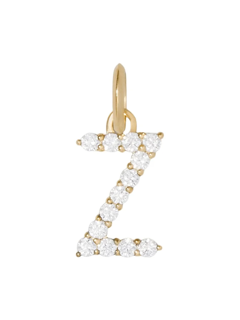 Medium Floating Diamond Minimal Block Letter Z Medium Floating Diamond Minimal Block Letter Z
