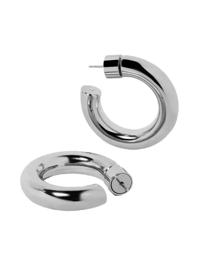 Jennifer Fisher Samira Huggies Silver