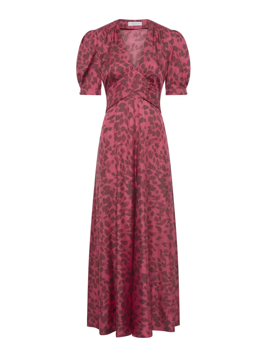 Larkin Silk Midi Dress