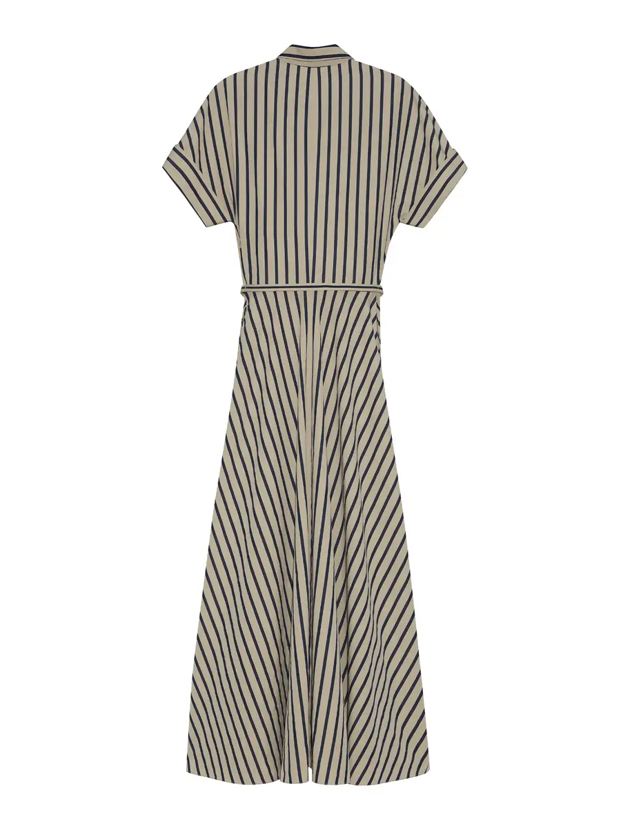 Adam Lippes Sadie Striped Poplin Shirtdress | Thumbnail 2 Adam Lippes Sadie Striped Poplin Shirtdress | Thumbnail 2