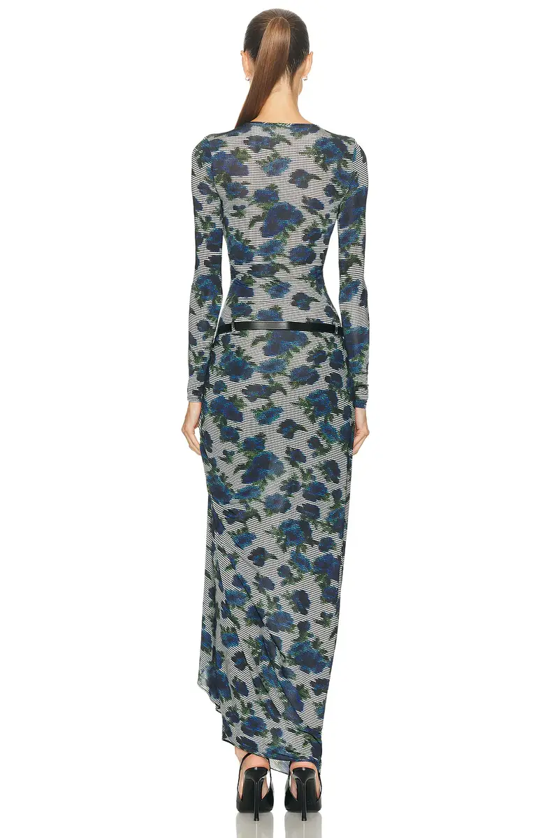 Coperni Suspended Ascii Dress | Thumbnail 4 Coperni Suspended Ascii Dress | Thumbnail 4