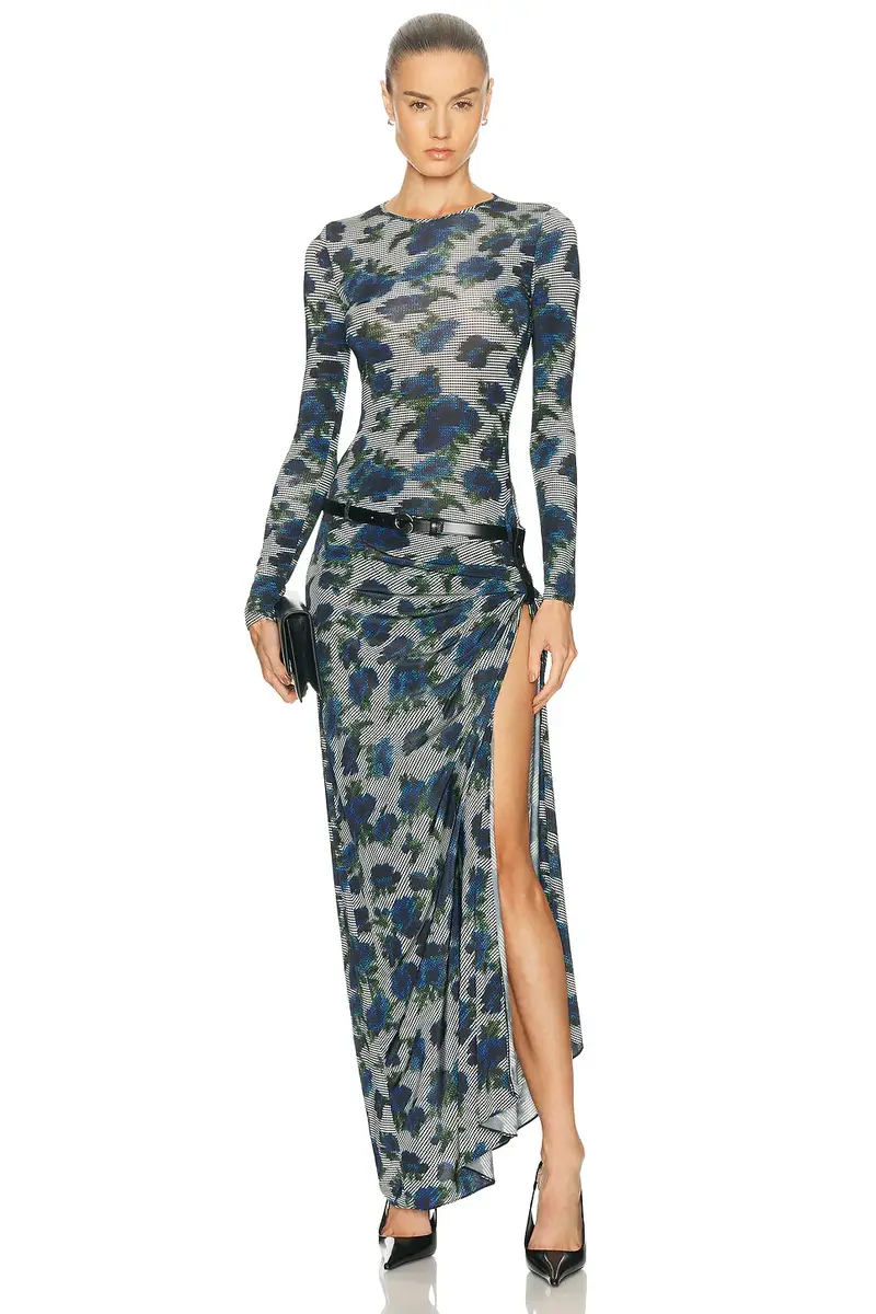 Coperni Suspended Ascii Dress | Image 1 Coperni Suspended Ascii Dress | Image 1