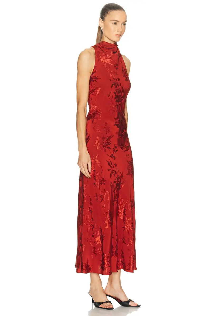 Hemant & Nandita Cowl Midi Dress | Thumbnail 2 Hemant & Nandita Cowl Midi Dress | Thumbnail 2