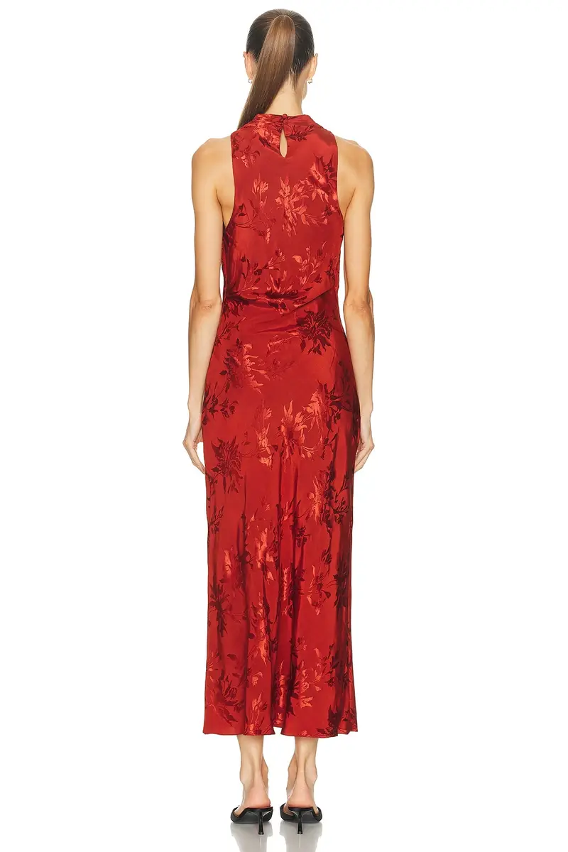 Hemant & Nandita Cowl Midi Dress | Thumbnail 3 Hemant & Nandita Cowl Midi Dress | Thumbnail 3