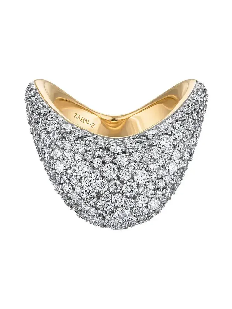 Diamond Two Tone Ring