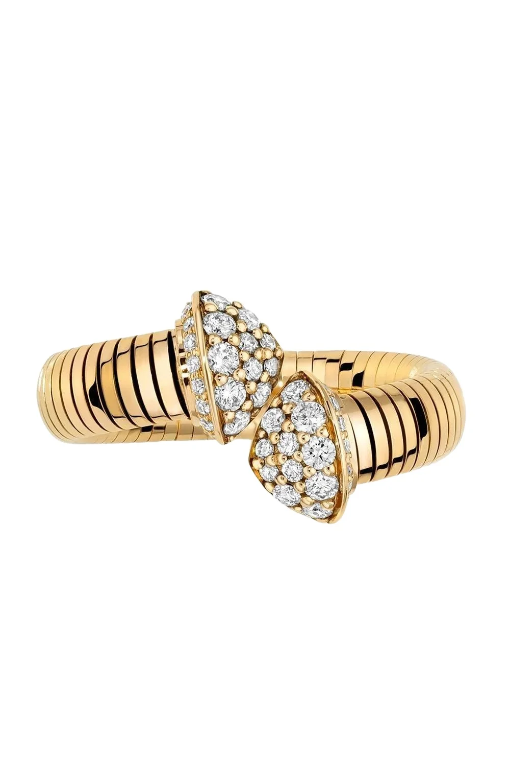 Rugiada Diamond Tip Ring - Yellow Gold Rugiada Diamond Tip Ring - Yellow Gold
