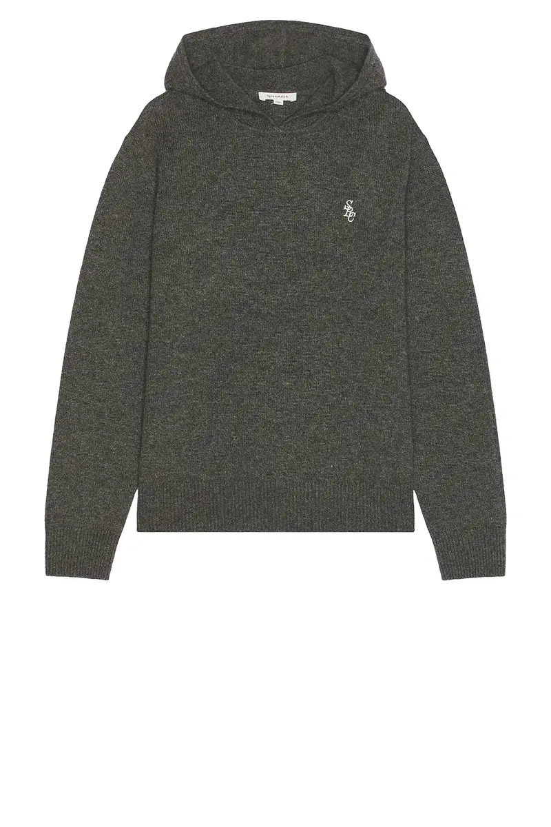 Sporty & Rich Cashmere Hoodie | Thumbnail 4
