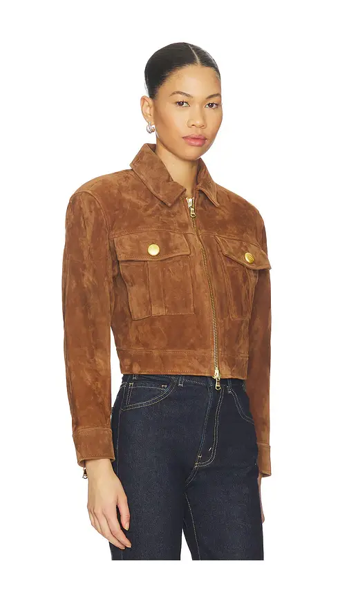 L'Agence Micah Oversized Collared Jacket | Thumbnail 2