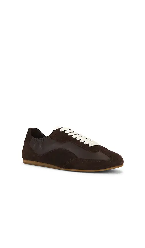 SIMKHAI Eden Elasticized Leather Combo Sneaker | Thumbnail 2 SIMKHAI Eden Elasticized Leather Combo Sneaker | Thumbnail 2