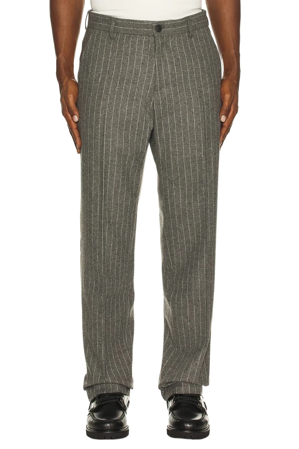 Como Pinstripe Mouline Slacks