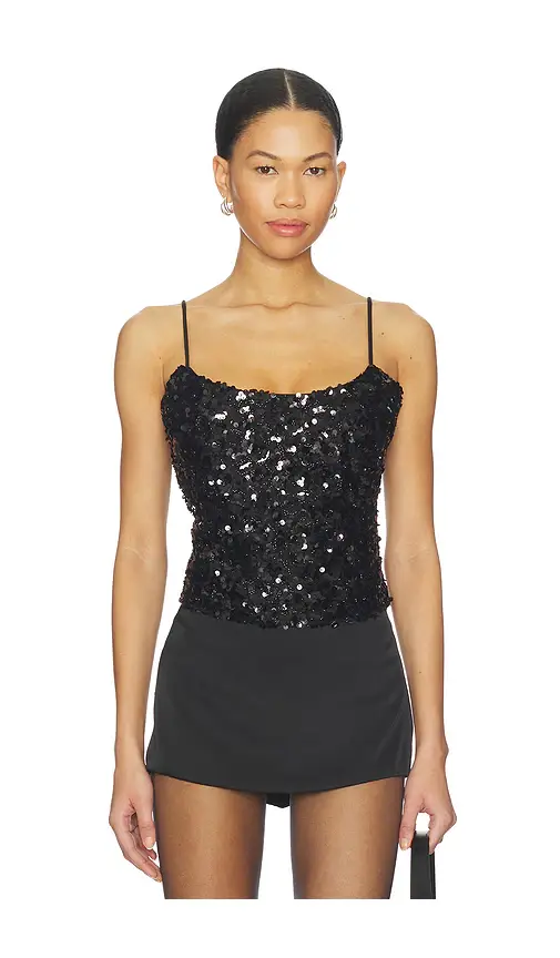 Runaway The Label Nessa Sequin Top | Thumbnail 2 Runaway The Label Nessa Sequin Top | Thumbnail 2