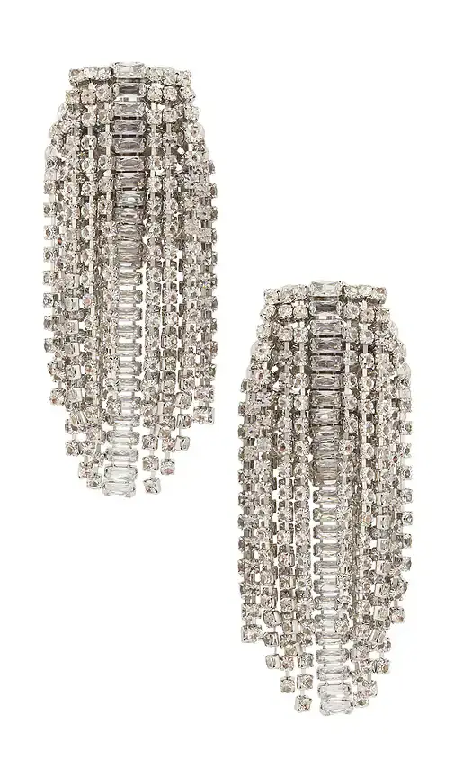 Anton Heunis Omega Clasp Chandelier Brooch Earrings | Image 1 Anton Heunis Omega Clasp Chandelier Brooch Earrings | Image 1