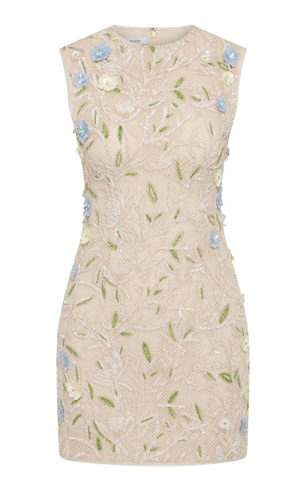 Mistral Embroidered Cotton Mini Dress