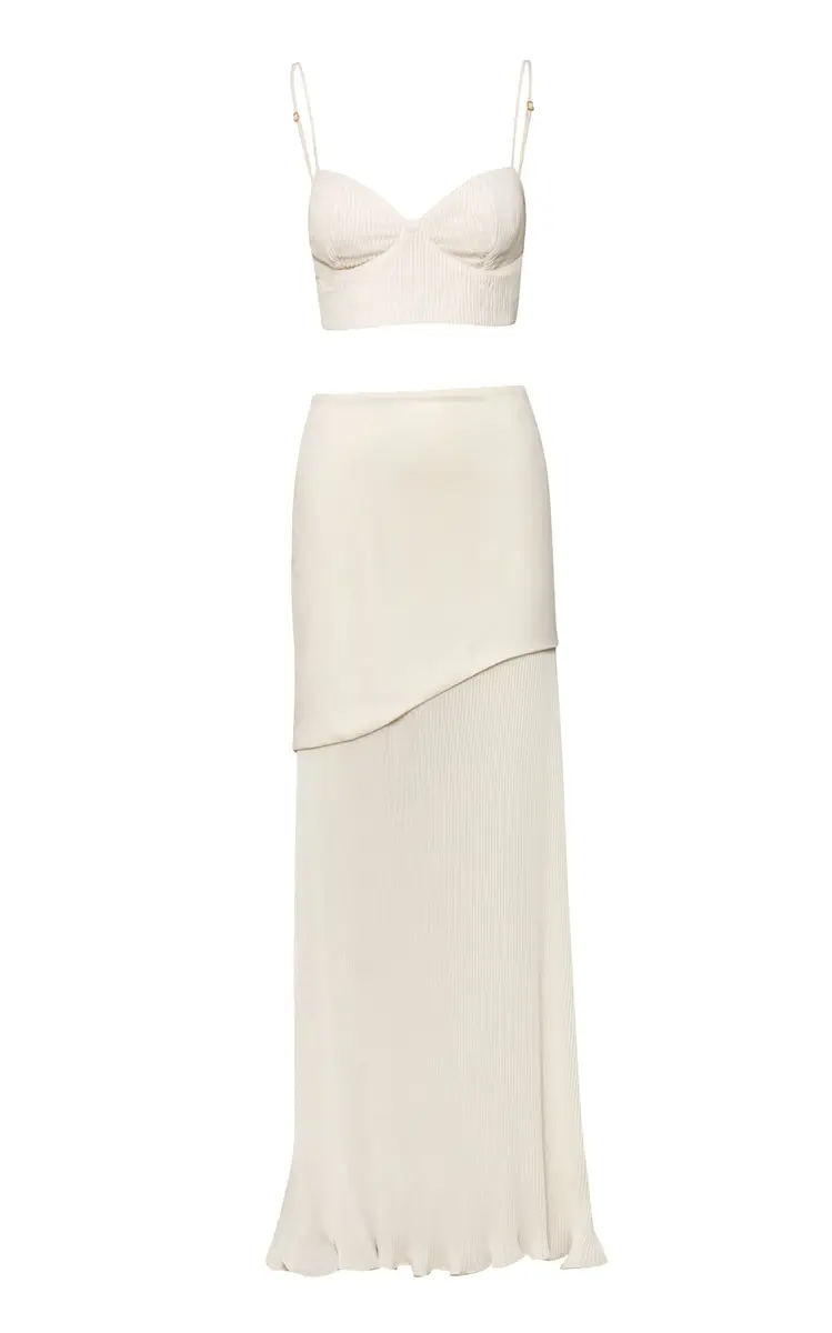 Baobab Roma Pleated Maxi Skirt | Thumbnail 4