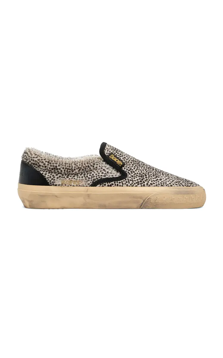 Golden Goose Vce Pois Horsy Leather Sneakers